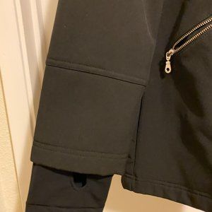 DKNY women's raincoat.  Size: Large   Color:  Black